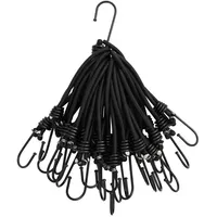 VidaXL Spanngummis mit Haken 25 Stk. 17 cm