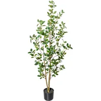Fuchs versand 24/7 Kunstpflanze Ficus ginseng grün Kunststoff B/H/L: