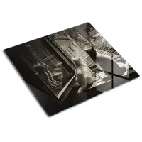 Tulup Herdabdeckplatte 60x52 cm Schneidebrett aus Glas Küchenutensilien Spritzschutz