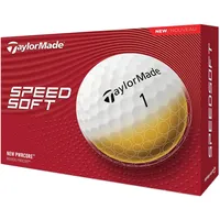 TaylorMade Speed Soft Golfbälle - Weiß