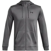 Under Armour Fleece Reißverschlusspullover - Castlerock / Black -