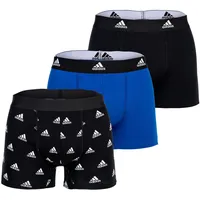 Adidas Herren Boxershorts, 3er Pack - Trunks, Active Flex