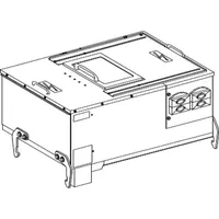 Schneider Electric KH063SD9502 Abgangskasten 630A - JM-Sicherungslasttr. - 3L+PEN,