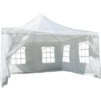 VCM Pavillon Maße ca. 4x4 m wasserabweisende 180g /