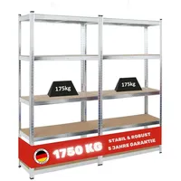 Proregal Mega Deal 2x Kellerregal GORILLA | HxBxT 180x90x40cm