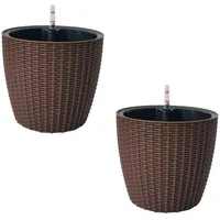 Hti-Living Nessa Ø 27 x 26 cm Braun