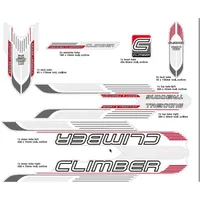 SPRICK Fahrrad DEKOR Satz CLIMBER Trekking MTB Rahmen Frame