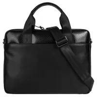 Bugatti Comet bags Aktentasche Leder 36 cm Laptopfach schwarz