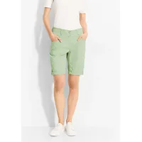 Cecil Bermudas Style New York mit Stretchanteil grün 25