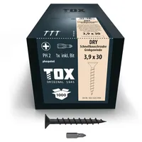 TOX Schnellbauschrauben DRY GG 3,9 x 30 mm, magaziniert