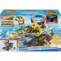Mattel Games Monster Trucks Mega-Wrex Gegen Crushzilla - Multicolor