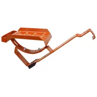 DAPRONA Dachtritt Set für Gewellte Dachziegel 25cm Stahl Verzinkt