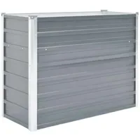 Furnicato Garten-Hochbeet Verzinkter Stahl 100 x 40 x 77