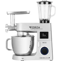 ECG FORZA 7800 Küchenmaschine Silber