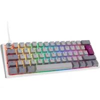 Ducky One 3 Mini (DE, Kabelgebunden), Tastatur, Grau