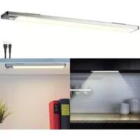 Lunartec LED Unterbauleuchte Akku: Akku-LED-Lichtleiste, Licht- & Bewegungssensor, 2