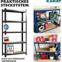 Karat Schwerlastregal Odin 2er Set Traglast bis 875 kg