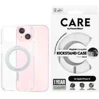 Care by panzerglass Feature Case Transparent w. Silver Kickstand