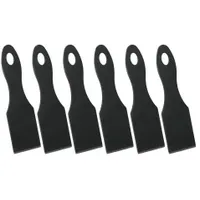 Metaltex 256012038 Raclettespachteln 6 Stück Futura Nylon, schwarz