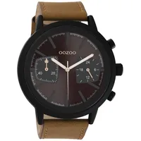 Oozoo Herren Analog-Quarzuhr UOC10806 - Braun/Braun