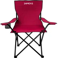24move Campingstuhl Faltstuhl Rot
