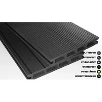 Endorphin Endorphin, Gartenbodenbelag, 22m2 Anthrazit WPC Terrassendielen Komplettset