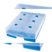 HAN Archivbox CROCO DUO DIN A8 transluzent/blau 8 St.