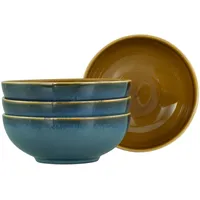 CreaTable CreaTable, 22885, Serie Mallorca, 4-teiliges Geschirrset für 4
