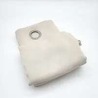 Deconovo Verdunkelungsvorhang Gardine Wohnzimmer Thermogardine Kälteschutz Ösen, 180x140 cm(HöhexBreite),