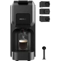 Cecotec Kapselmaschine Freestyle Compact Black. 1350W, Thermoblock-Heizung, Forcearoma-Technologie 20