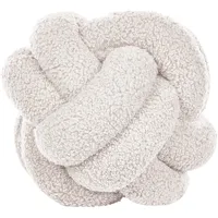 Beliani Dekokissen MALNI 19 x 19 cm Weiß
