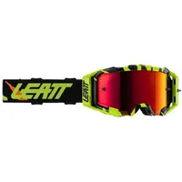 Leatt Velocity 5.5 Iriz Tiger Motocross Brille, schwarz/gelb, für