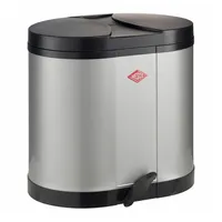 Wesco ÖKOSAMMLER 170, Silber, Kunststoff, 2X15 L, silberfarben