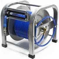 Wiltec Druckluft Schlauchtrommel mit 30 m 12 bar, 12,91