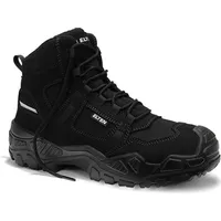 ELTEN Unisex Mike Black Mid ESD S3S Sicherheitsstiefel, Schwarz,