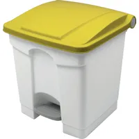 Helit Tret Abfalleimer 30 l Gelb