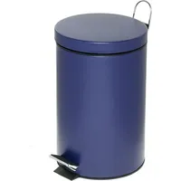 Alco Tretabfalleimer Stahl kunststoffbeschichtet 12l blau - Blau