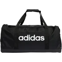 Adidas Linear Duffelbag Black / Black / White M
