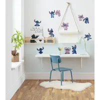 KOMAR Wandtattoo Stitch and Angle Happy - Größe 50