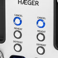 Haeger To-17d.015a Toaster - Stainless Steel