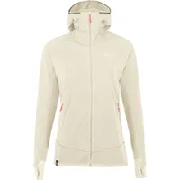 Salewa Puez Hybrid Polarlite Kapuzenfleece - Oatmeal Melange -