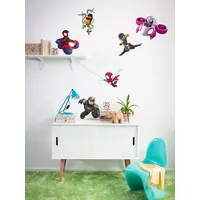 KOMAR Wandtattoo Spidey and His Amazing Friends Chasing -