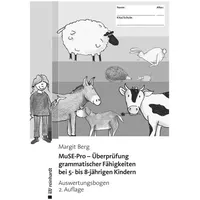 Ernst Reinhardt Verlag MuSE-Pro - Überprüfung grammatischer Fähigkeiten bei