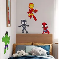KOMAR Wandtattoo Spidey and His Amazing Friends Power Group