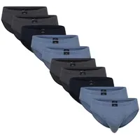 Götzburg Slip Blau/Grau M 10er Pack