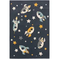 Lytte Kinderteppich Apollo Blau, 160x230 cm - Kinderteppich mit