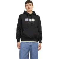 JACK & JONES Frederiksberg Box Kapuzenpullover Black S