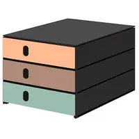 Styro Schubladenbox styroval pro feelings Squirrel orange, braun, grün