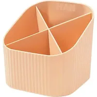 HAN Stiftehalter X-LOOP pastellorange Kunststoff 4 Fächer 11,1 x