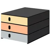 Styro Schubladenbox styroval pro feelings Butterfly orange, gelb, grau